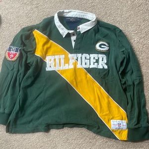 Tommy Hilfiger Packers polo shirt long sleve